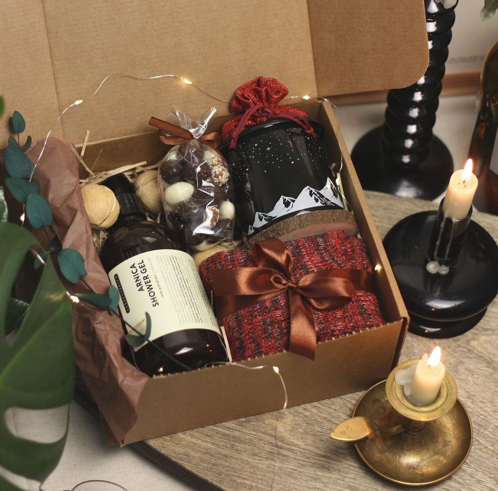 Подарочный бокс мужской "Vinous" Подарочный бокс мужской "Vinous"