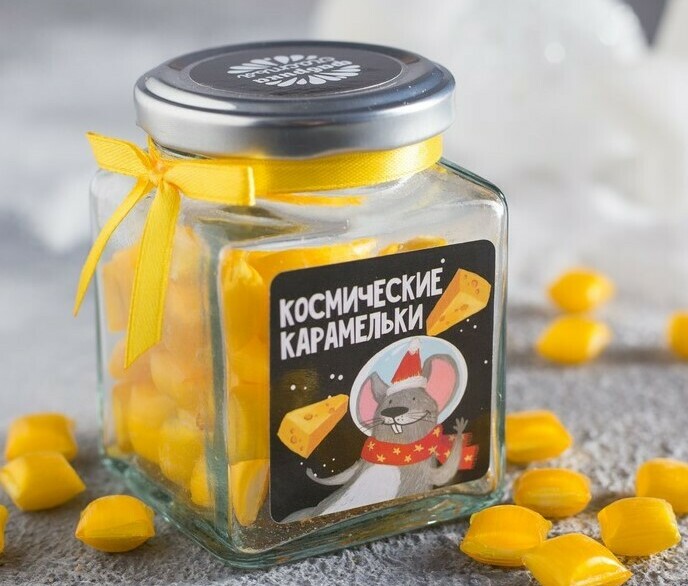 Леденцы в стеклянной банке Леденцы в стеклянной банке