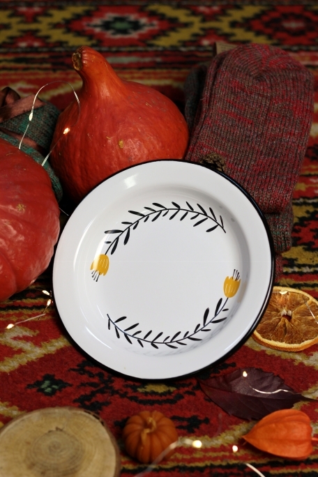 Эмалированная тарелка "Nordic"