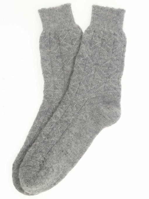 Женские носки из шерсти серые Женские носки из шерсти серые