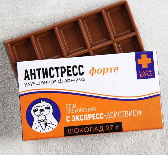 Шоколад "Антистресс" Шоколад "Антистресс"