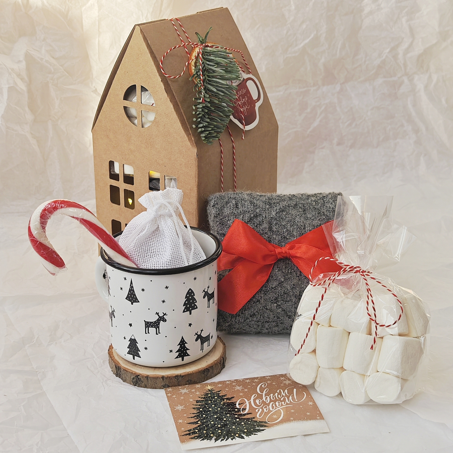 Подарочный мужской набор "Домик" Подарочный мужской набор "Домик"